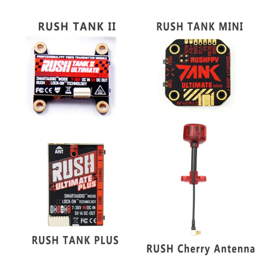 RUSH TANK Ultimate II/Mini/PLU - đánh giá và giá Fpv Drone Frame